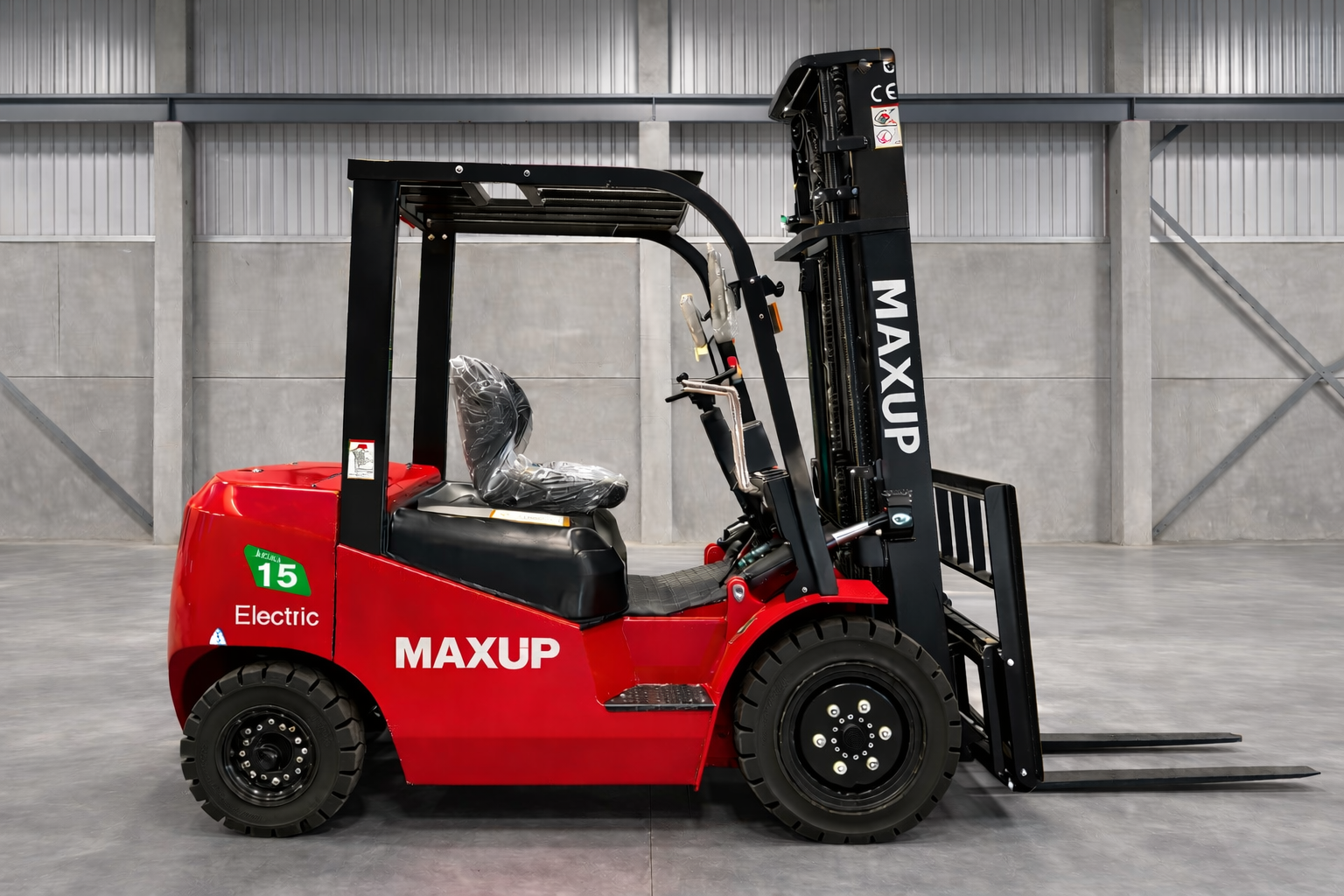รถโฟล์คลิฟท์ไฟฟ้า MAXUP MUGL15BW (1.5 ตัน) N Series