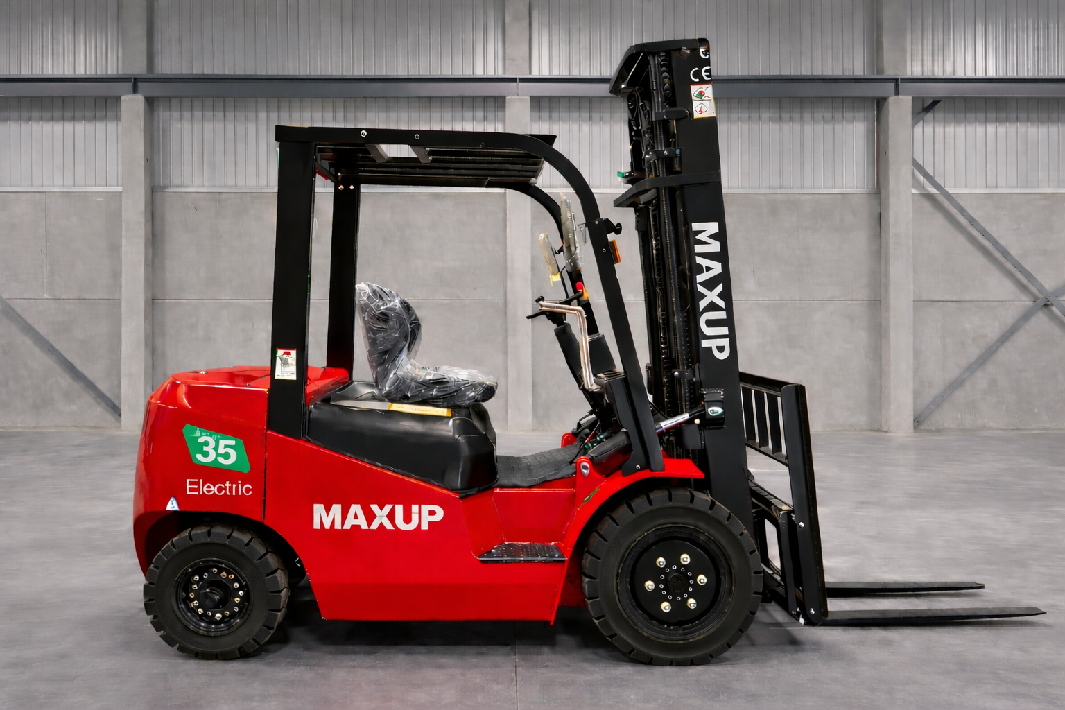รถโฟล์คลิฟท์ไฟฟ้า MAXUP FB35-E2L